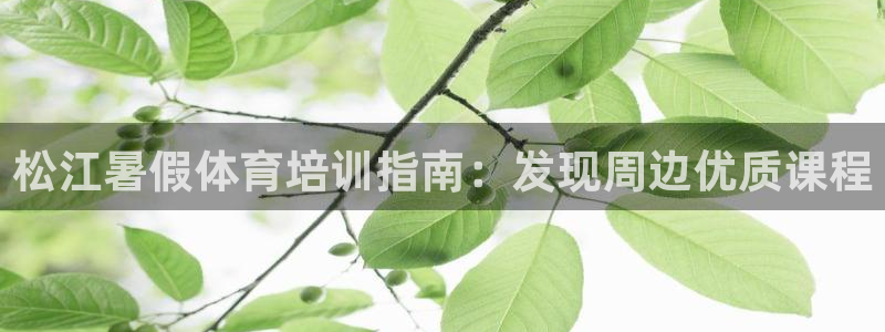 耀世娱乐能提现吗现在还能用吗：松江暑假体育培训指南：